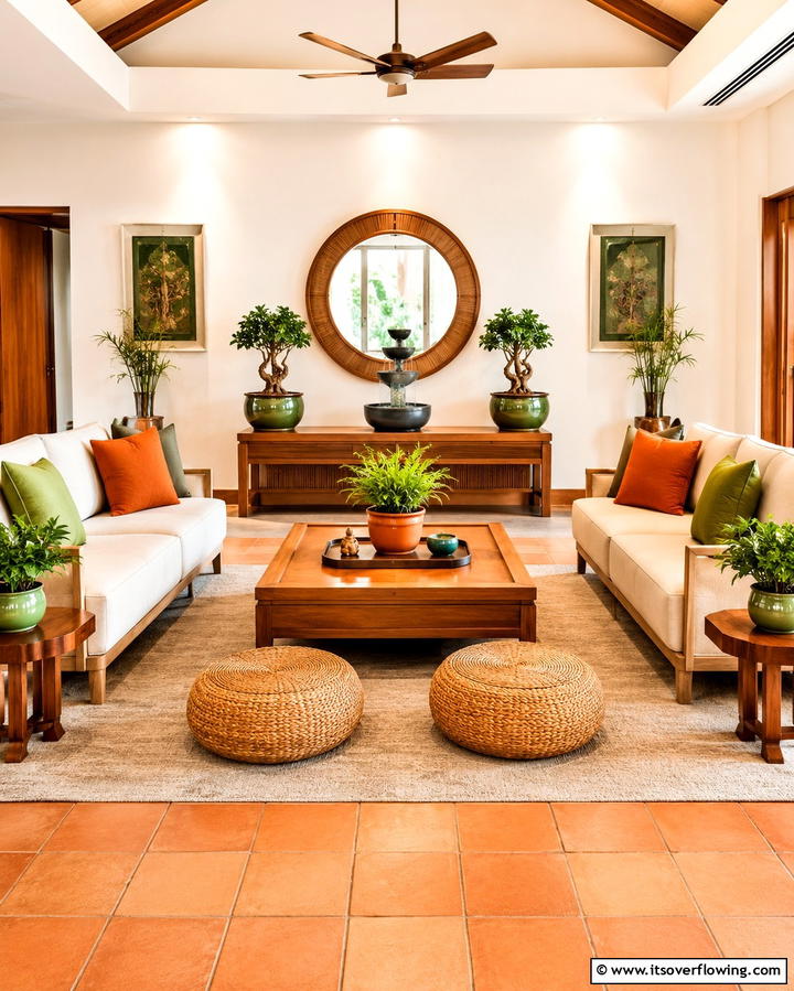 Feng Shui Design Principles - 25 Asian Living Room Ideas for a Zen Atmosphere