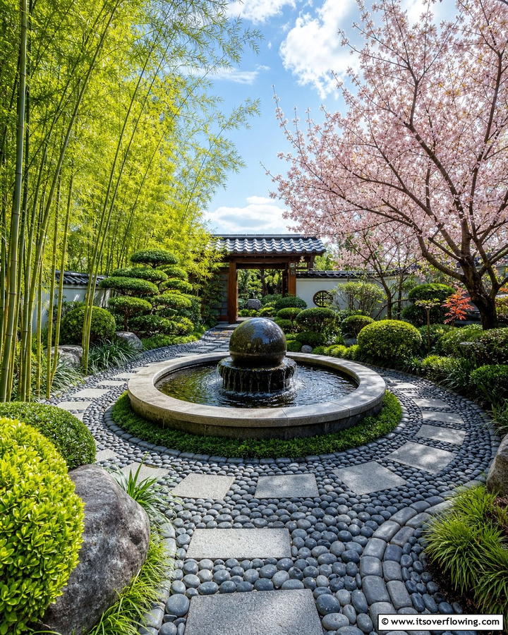 Feng Shui Inspired Layout - 21 Landscaping Ideas to Transform Your Outdoor Space