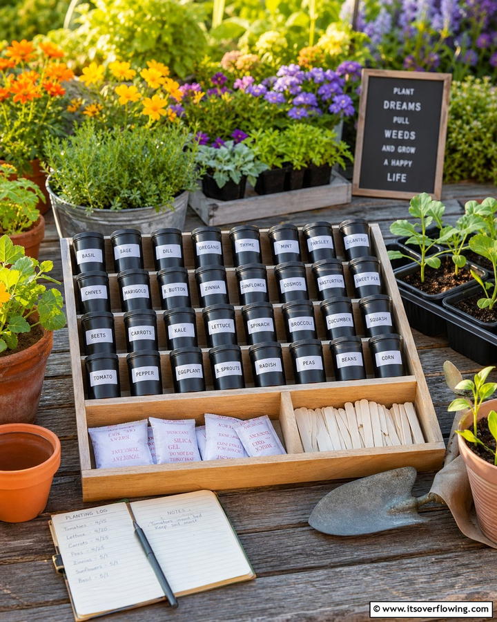Film Canisters - 20 Seed Storage Ideas for Organized Gardening