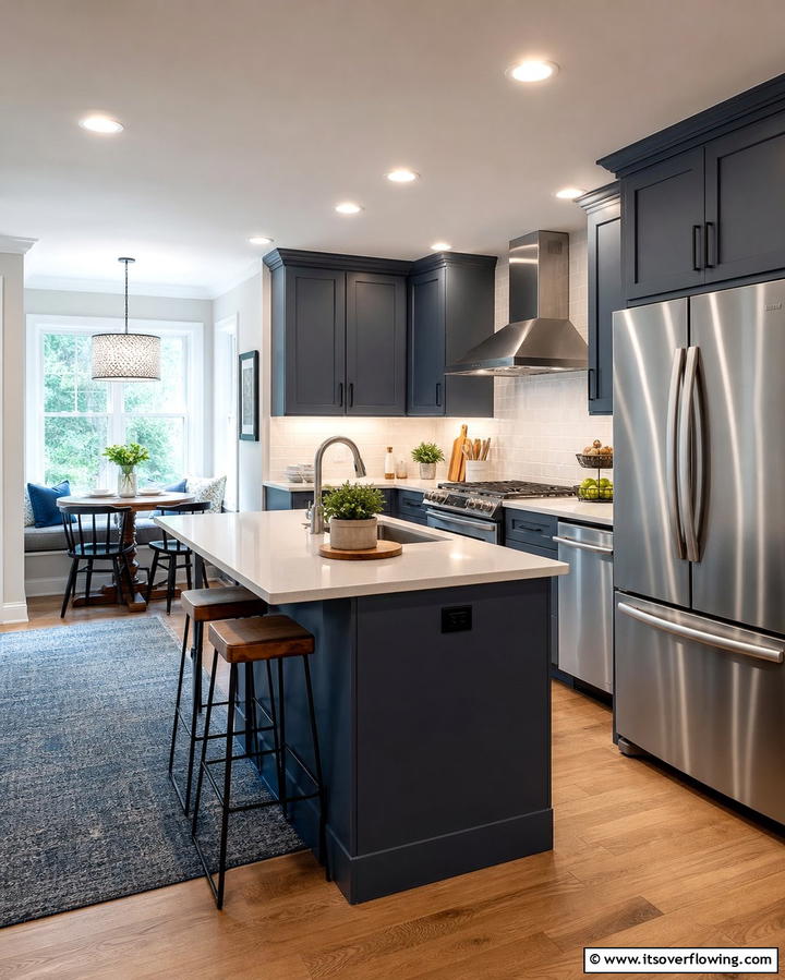 Fingerprint Resistant Finishes - 25 Kitchen With Stainless Steel Appliances Ideas