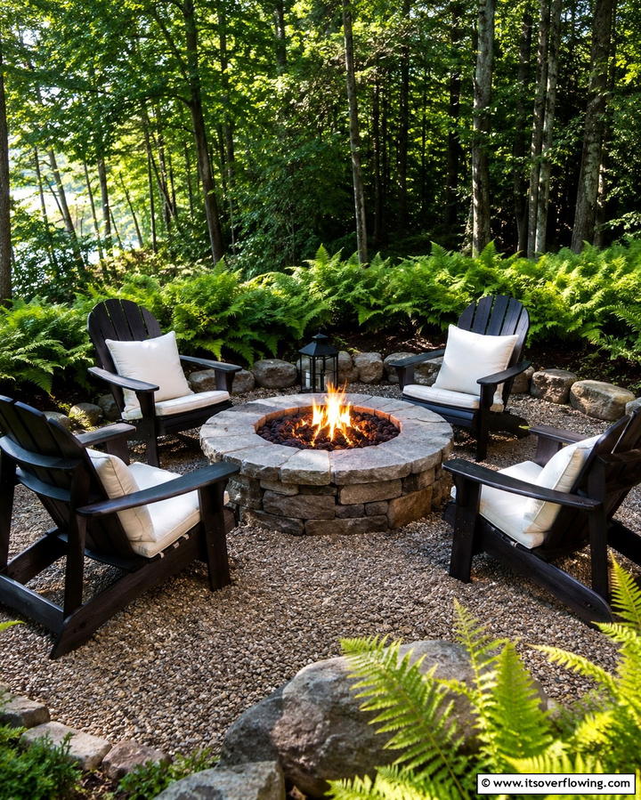 Fire Pit Area - 30 Florida Backyard Ideas for Tropical Outdoor Living