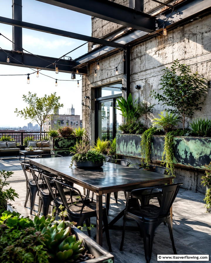 Fire Pit Corner - 25 Terrace Design Ideas to Enhance Your Outdoor Space