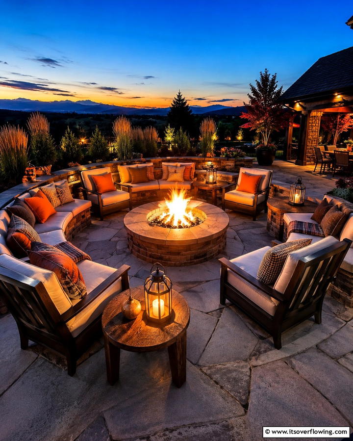 Fire Pit Seating Arrangements - 25 Deck Furniture Ideas for Comfortable Outdoor Living