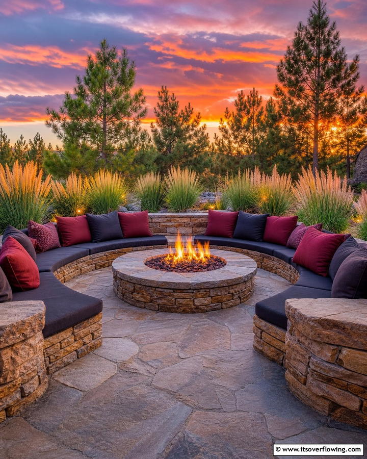 Fire Pit Seating - 21 Outdoor Seating Ideas for Comfortable Gatherings