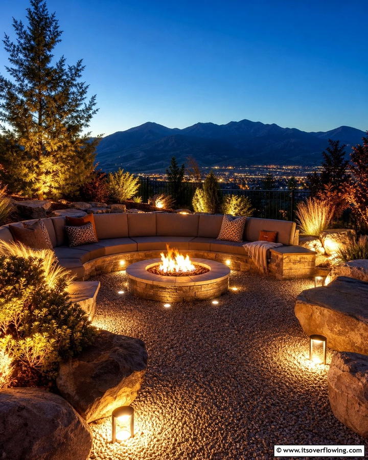 Fire Pit Surround Lighting - 21 Landscape Lighting Ideas to Illuminate Outdoor Spaces