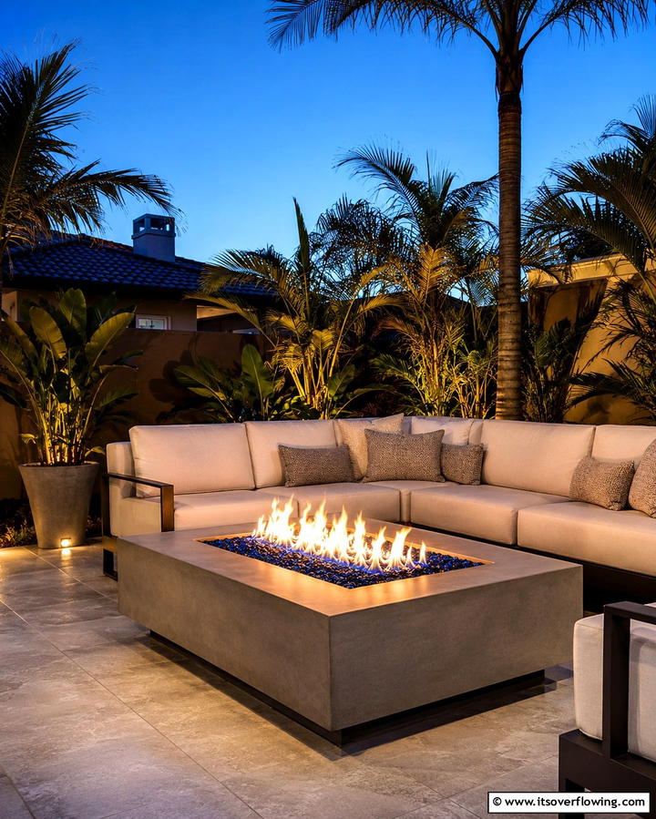 Fire Pit for Cozy Gatherings - 25 Large Backyard Landscaping Ideas for a Stunning Outdoor Oasis