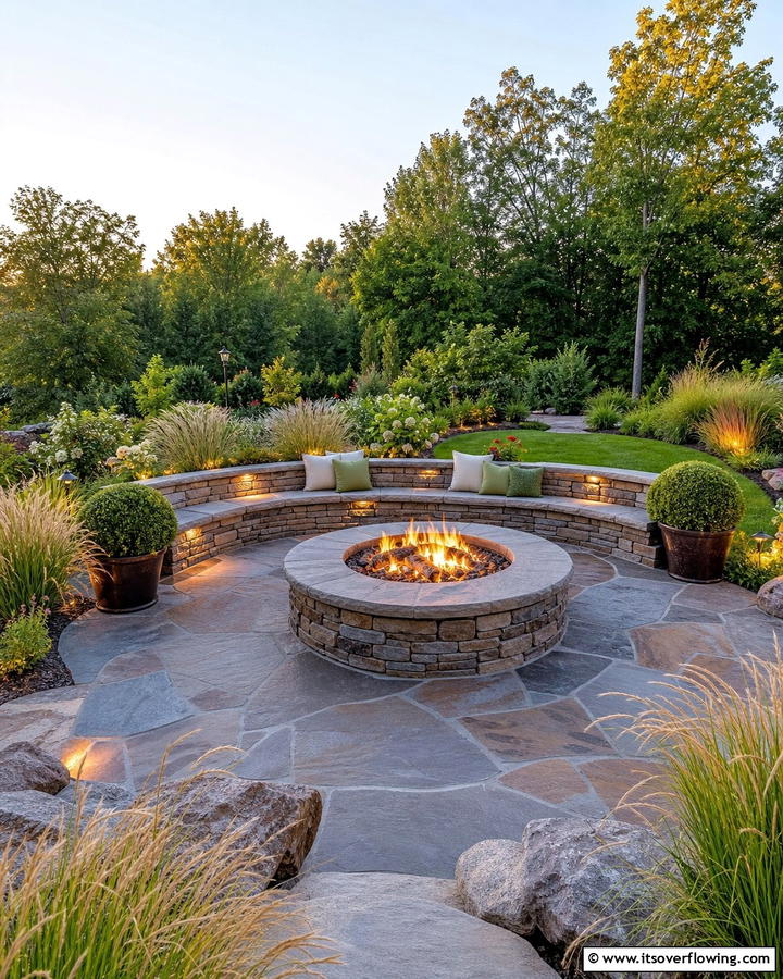 Fire Pits - 20 Garden Focal Point Ideas to Enhance Your Yard