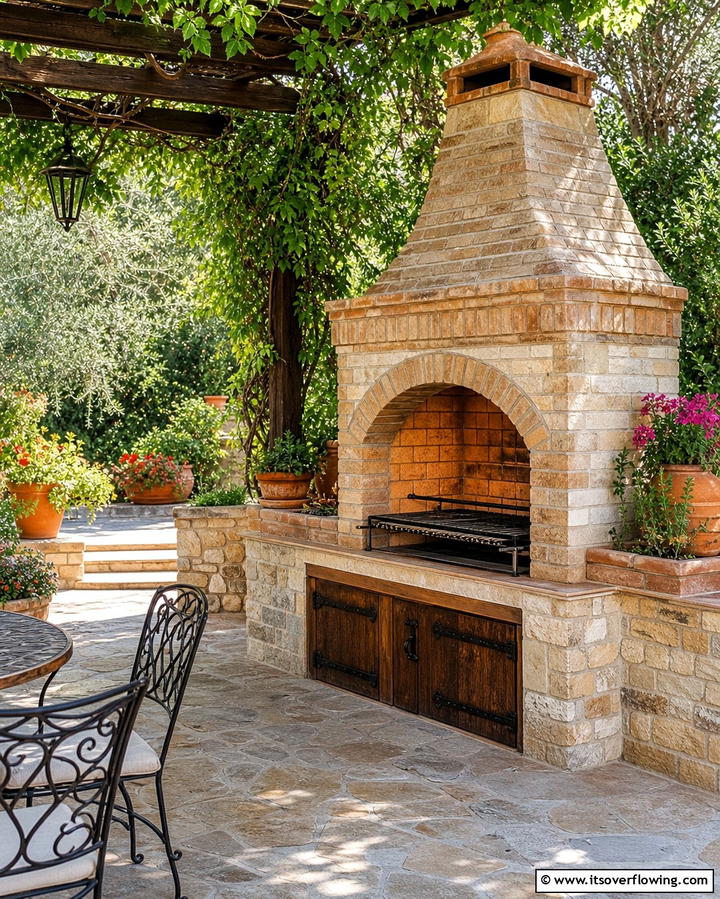 Firebrick BBQ Pit - 25 Bbq Pit Ideas for Outdoor Cooking Fun