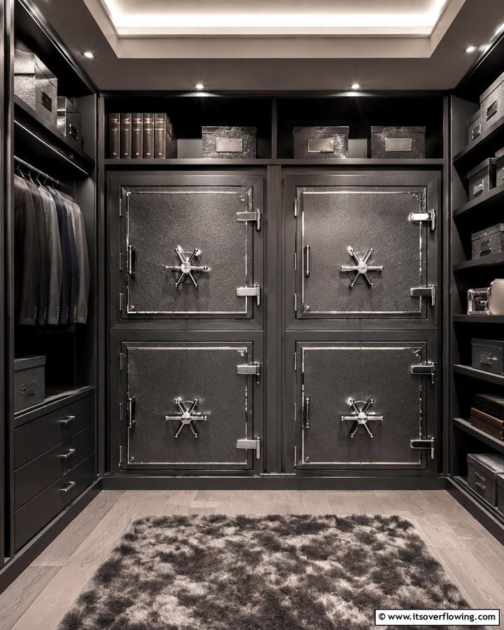 Fireproof Safes for Valuable Storage - 25 Safe Room Ideas for Maximum Security and Comfort