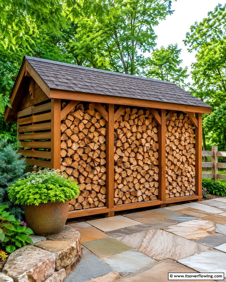Firewood Storage Shed - 25 Wood Shed Ideas for Functional and Stylish Storage