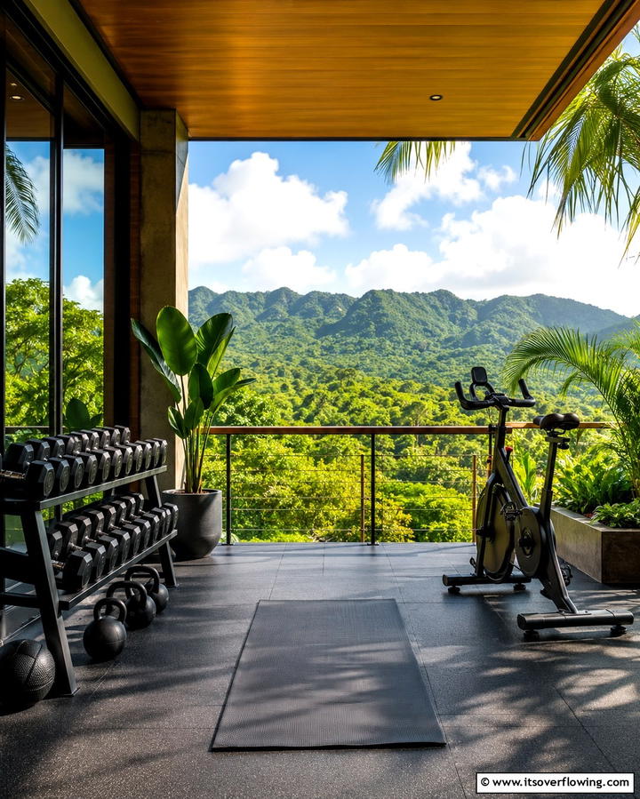 Fitness Zone - 25 Large Balcony Ideas for Stunning Outdoor Spaces