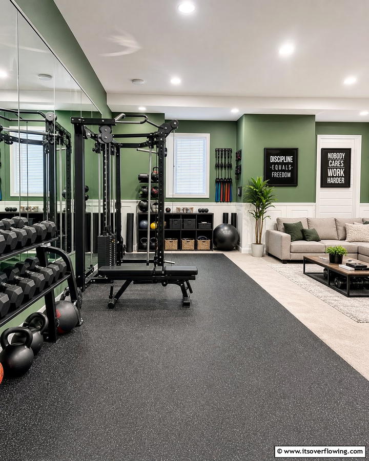 Fitness and Relaxation Space - 21 Man Cave Design Ideas for a Personalized Retreat