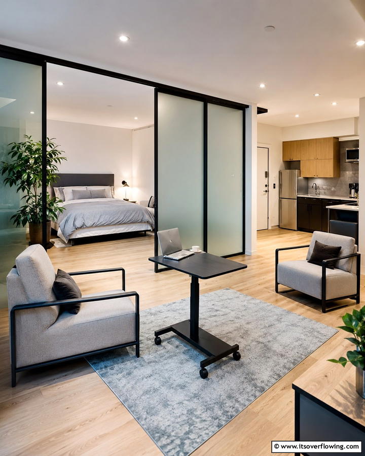 Flexible Layout Design - 30 Bachelor Room Ideas for Modern Masculine Spaces