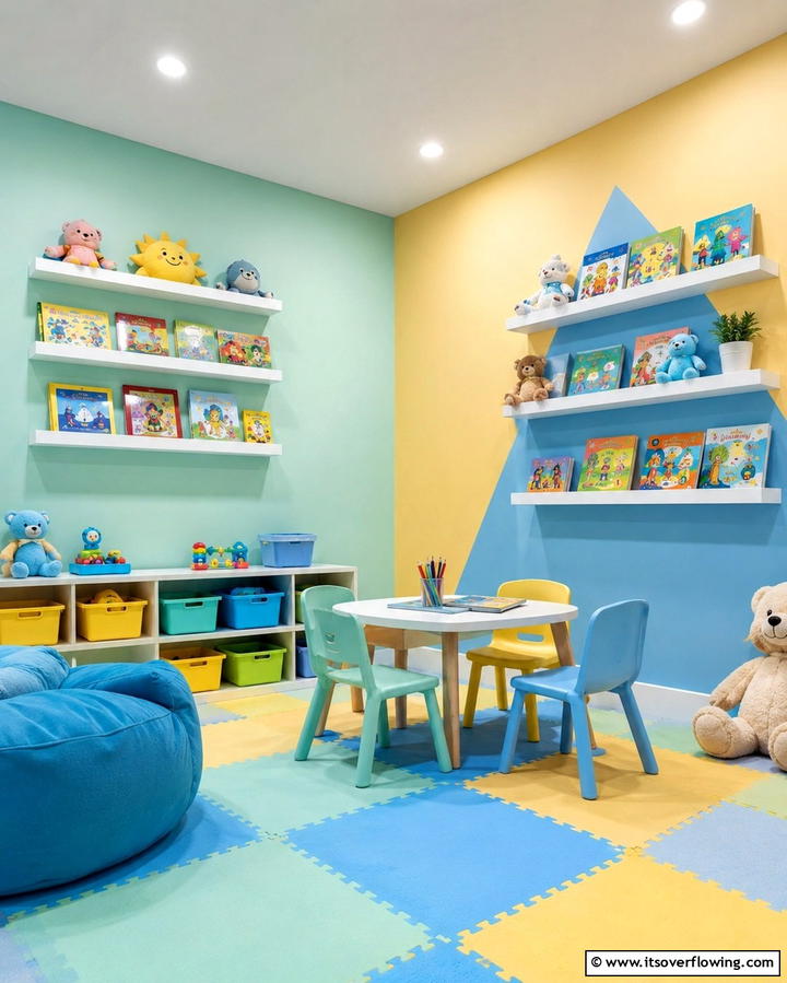 Floating Bookshelves for Kids - 25 Floating Shelves Ideas for Stylish and Functional Storage