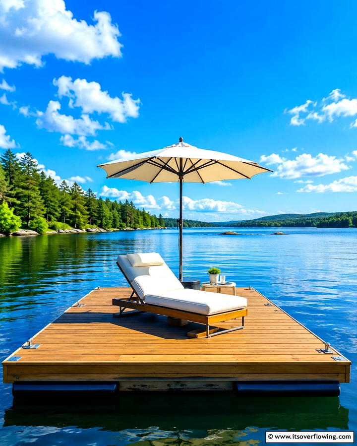 Floating Dock Spot - 25 Outdoor Reading Nook Ideas for Relaxation