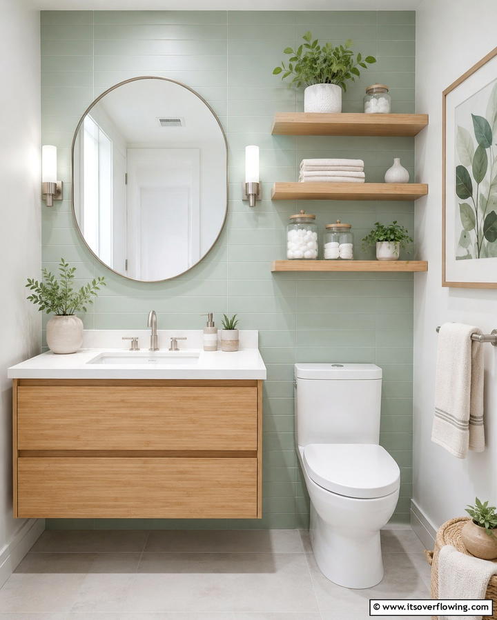 Floating Shelves for Bathrooms - 25 Floating Shelves Ideas for Stylish and Functional Storage