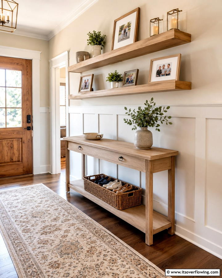 Floating Shelves for Entryways - 25 Floating Shelves Ideas for Stylish and Functional Storage