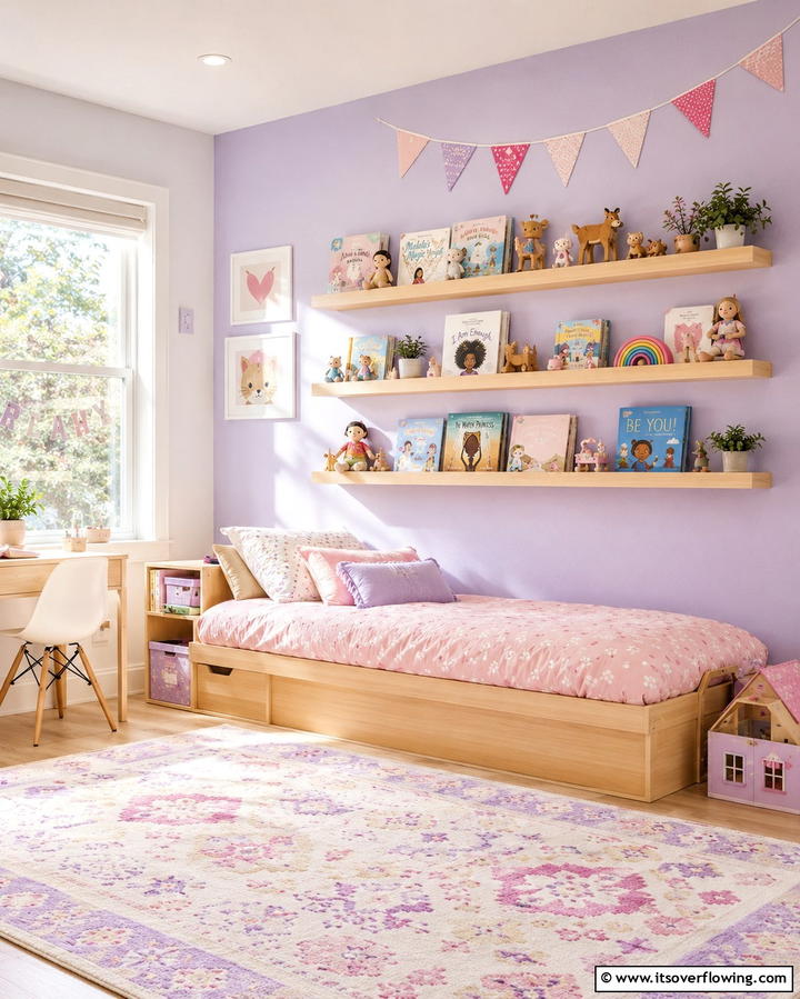 Floating Shelves for a Kids Room Display - 25 Floating Shelves Ideas for Stylish and Functional Storage