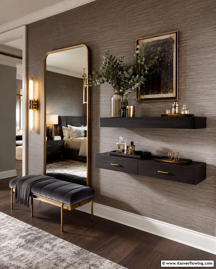 Floating Shelves with Drawers - 25 Floating Shelves Ideas for Stylish and Functional Storage