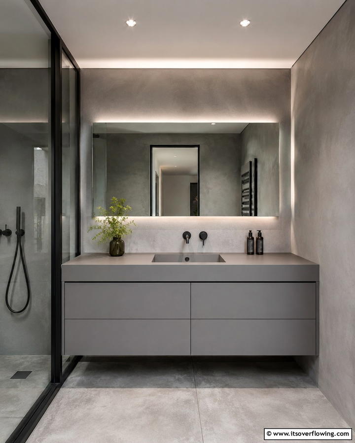 Floating Vanity With Hidden Storage - 25 Floating Vanity Bathroom Ideas for a Modern and Sleek Look
