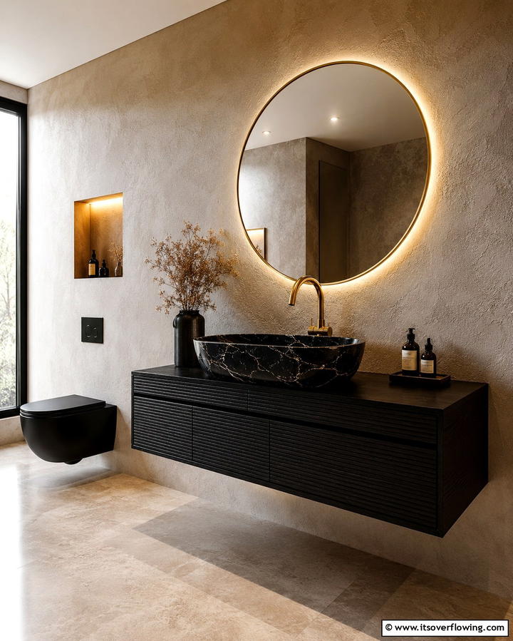 Floating Vanity With Vessel SinkExact - 25 Floating Vanity Bathroom Ideas for a Modern and Sleek Look