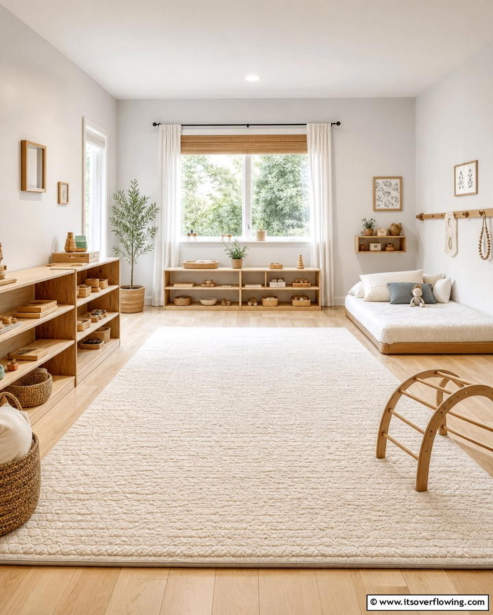 Floor Bed for Freedom - 25 Montessori Nursery Ideas for a Child-Friendly Space