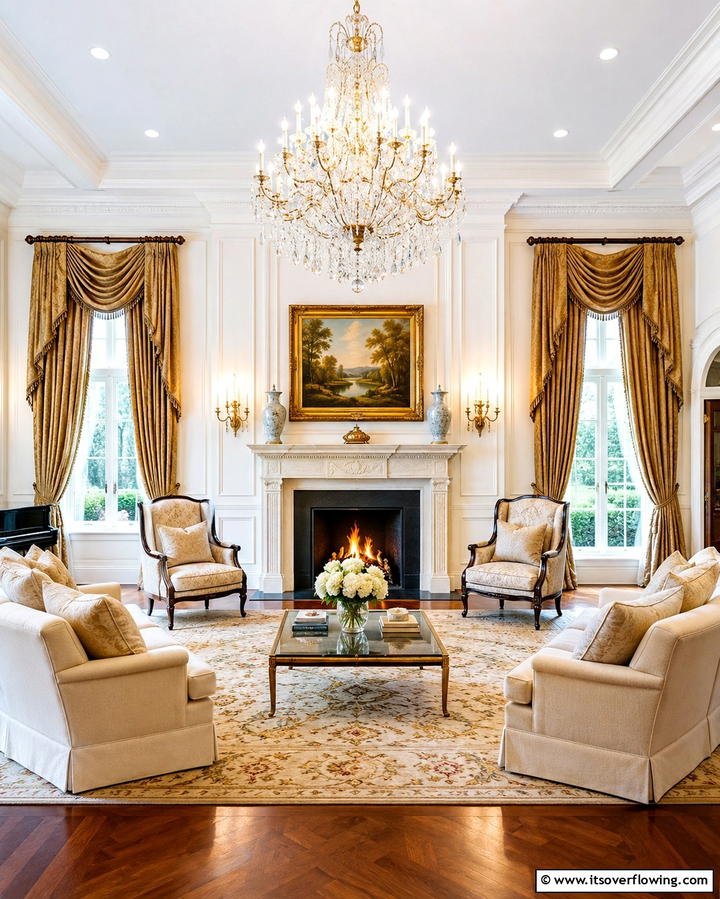 Floor Lamps Near the Fireplace - 25 Fireplace Lighting Ideas to Create a Warm and Inviting Ambiance