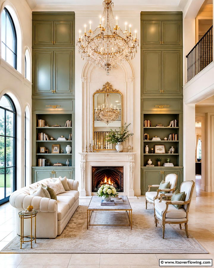 Floor to Ceiling CabinetryOne - 30 Fireplace Built-In Design Ideas for Focal Point Spaces