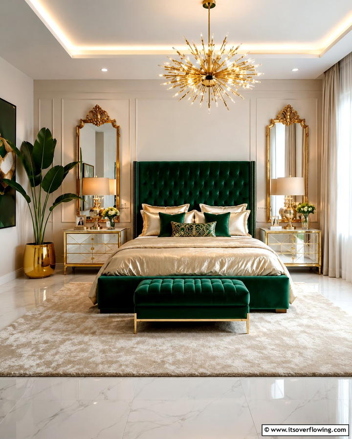 Floor to Ceiling Curtains - 25 Pottery Barn Bedroom Ideas for a Cozy Retreat
