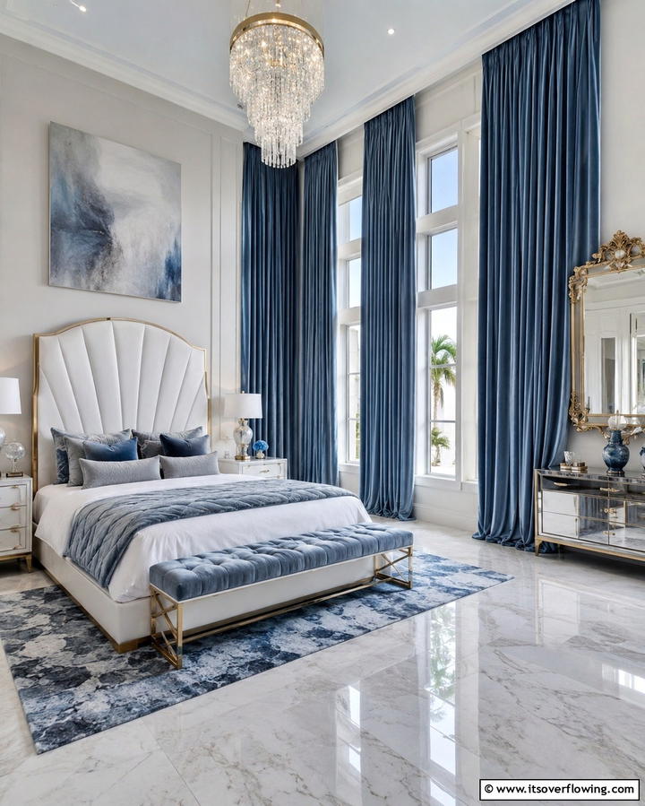 Floor to Ceiling Curtains for Drama - 25 Bedroom Window Ideas to Enhance Your View