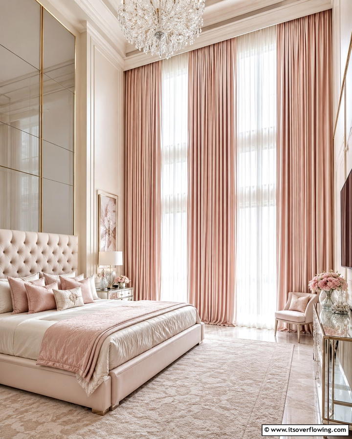 Floor to Ceiling Curtains or Drapes - 30 High Ceiling Wall Decor Ideas for Tall Interior Spaces