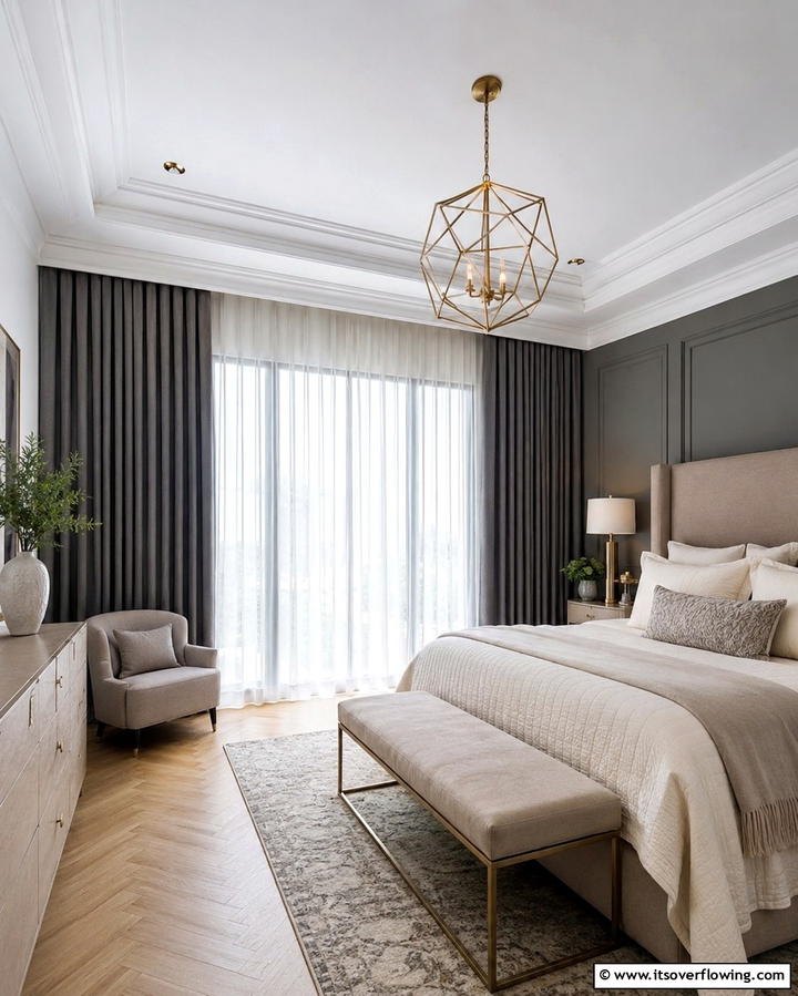 Floor to Ceiling CurtainsOne - 25 Dreamy Bedroom Design Ideas for a Cozy Retreat