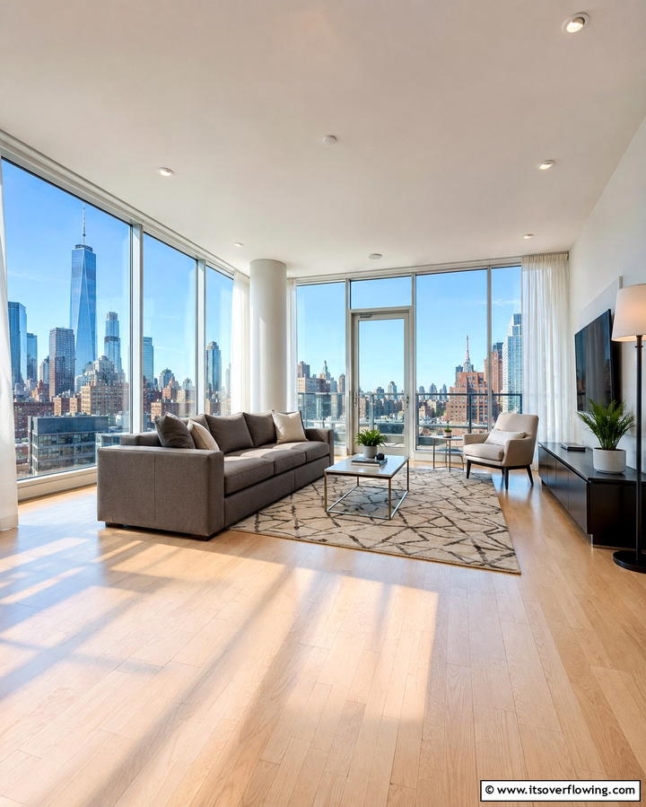 Floor to Ceiling Windows - 20 Metro Style Interior Design Ideas for Urban Living