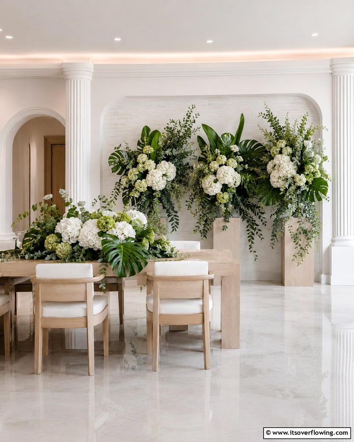 Floral Arrangements and Greenery - 25 Party Decoration Ideas for Memorable Celebrations