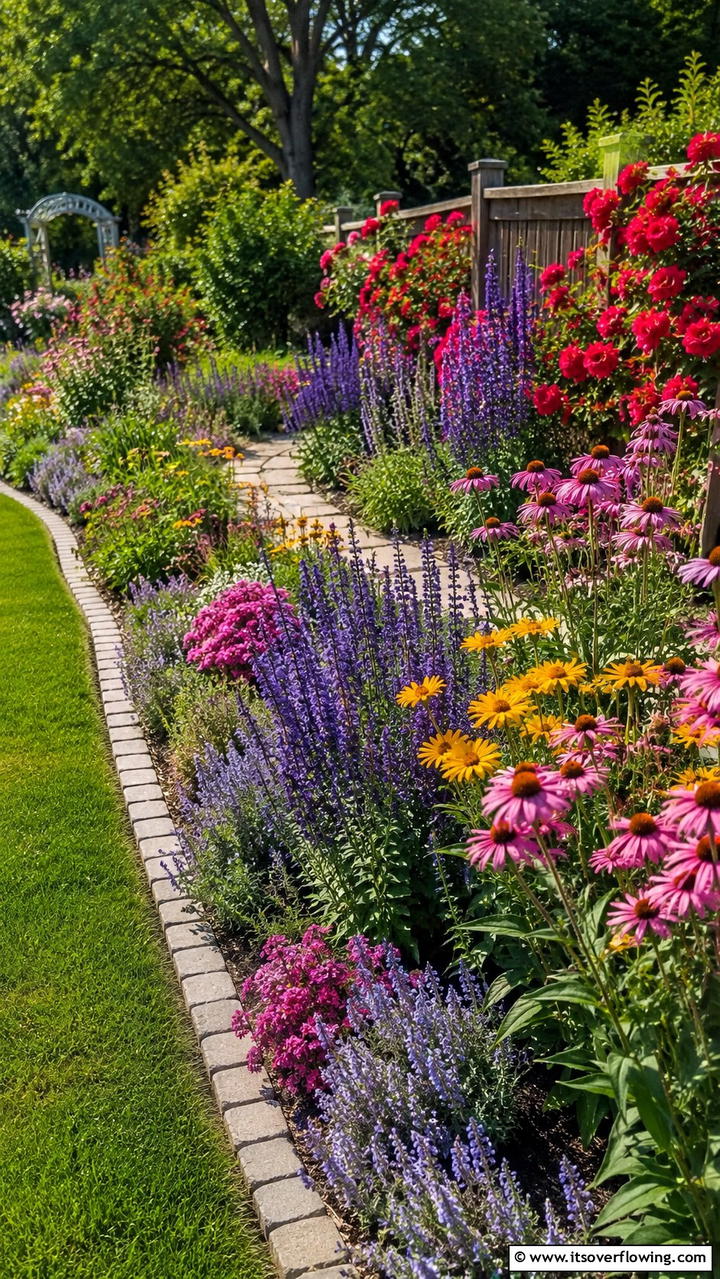 Flower Border Screening - 30 Garden Screening Ideas- Privacy Solutions & Stylish Designs