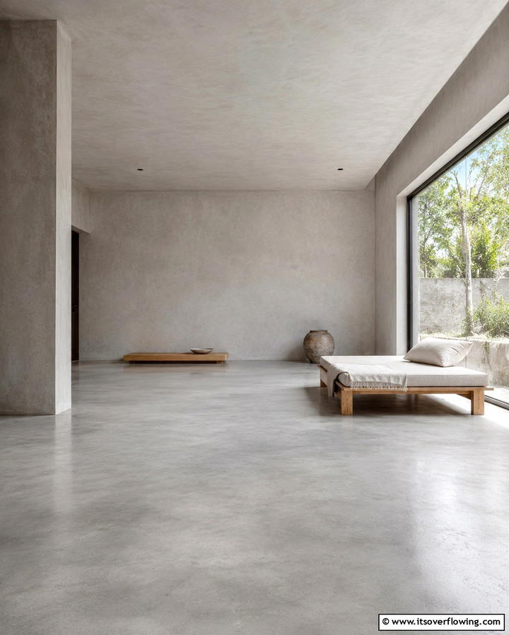 Focus on Open Space - 30 Wabi Sabi Interior Design Ideas for Serene Minimalism