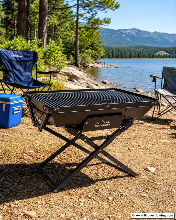 Foldable BBQ Pit - 25 Bbq Pit Ideas for Outdoor Cooking Fun