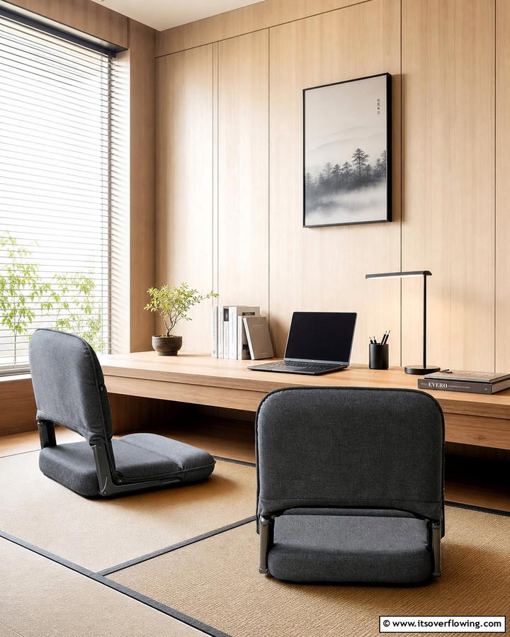 Foldable Floor Chairs - 25 Floor Seating Ideas for a Relaxing Living Space