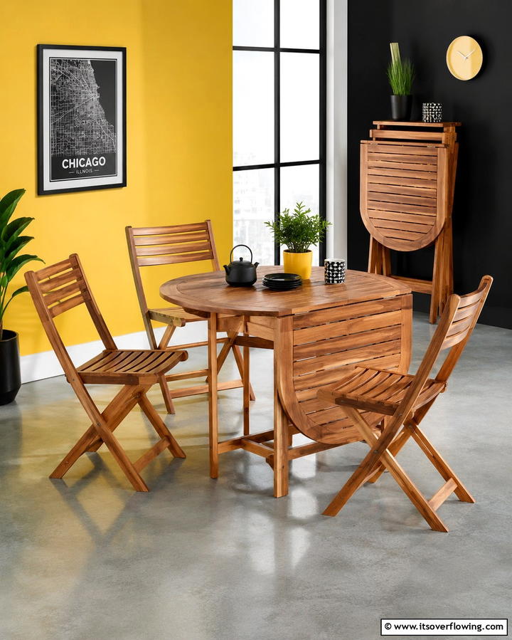 Folding Furniture - 25 Small Screened-in Porch Ideas for Comfort