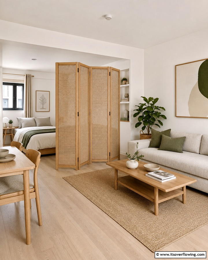 Folding Privacy Screens - 25 French Balcony Ideas to Add Elegance to Your Home