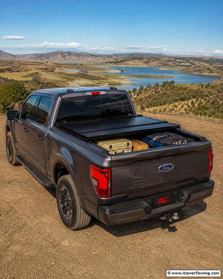 Folding Tonneau Covers - 20 Truck Bed Storage Ideas for Organization
