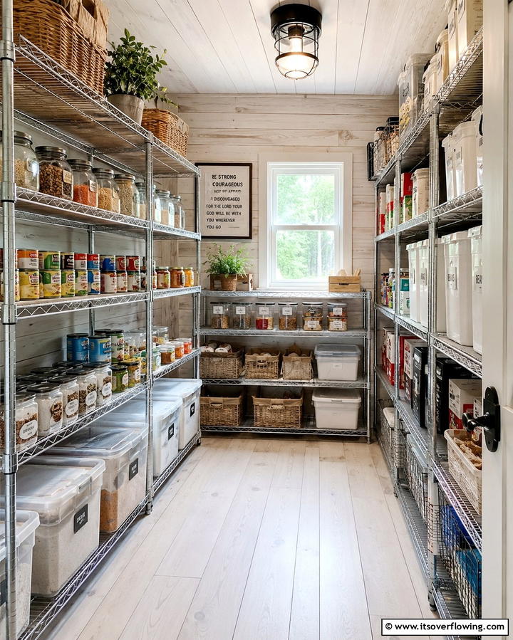 Food Storage for Sustained Survival - 25 Safe Room Ideas for Maximum Security and Comfort