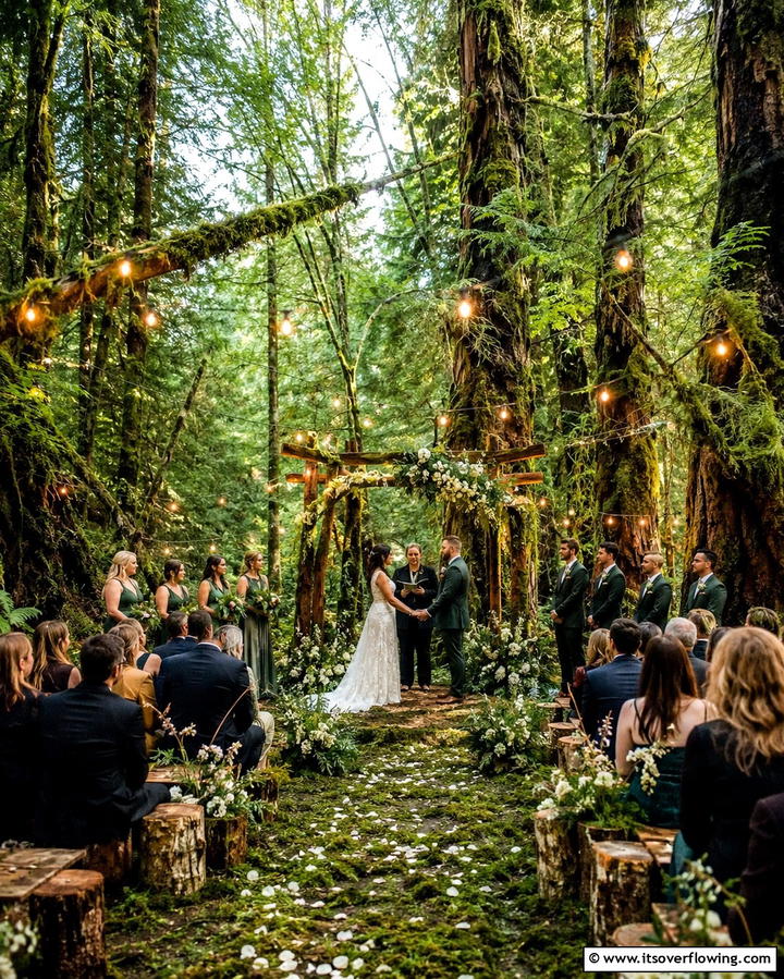 Forest Enchantment - 25 Dreamy Destination Wedding Ideas for a Perfect Day