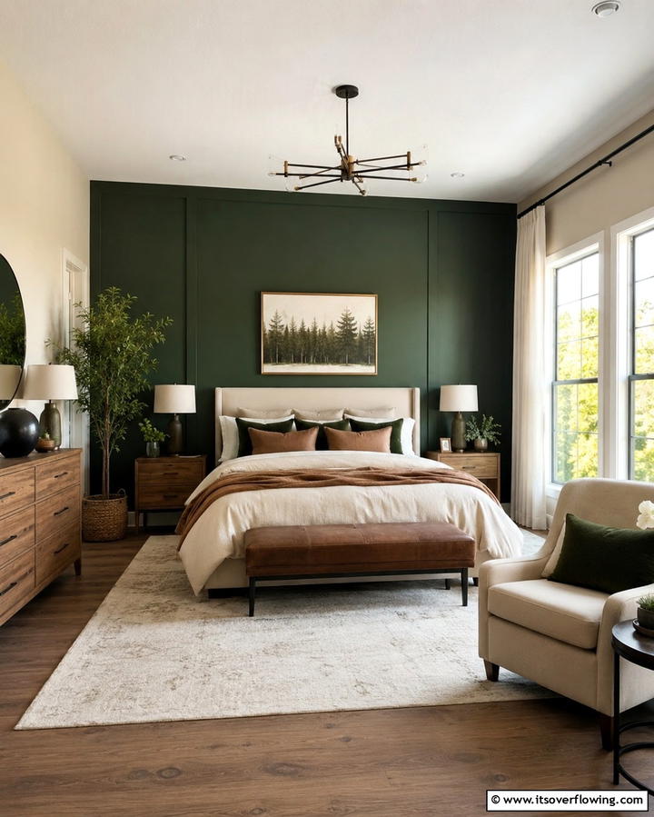 Forest Inspired Color Palette - 30 Forest-Themed Bedroom Ideas for Nature-Inspired Retreats