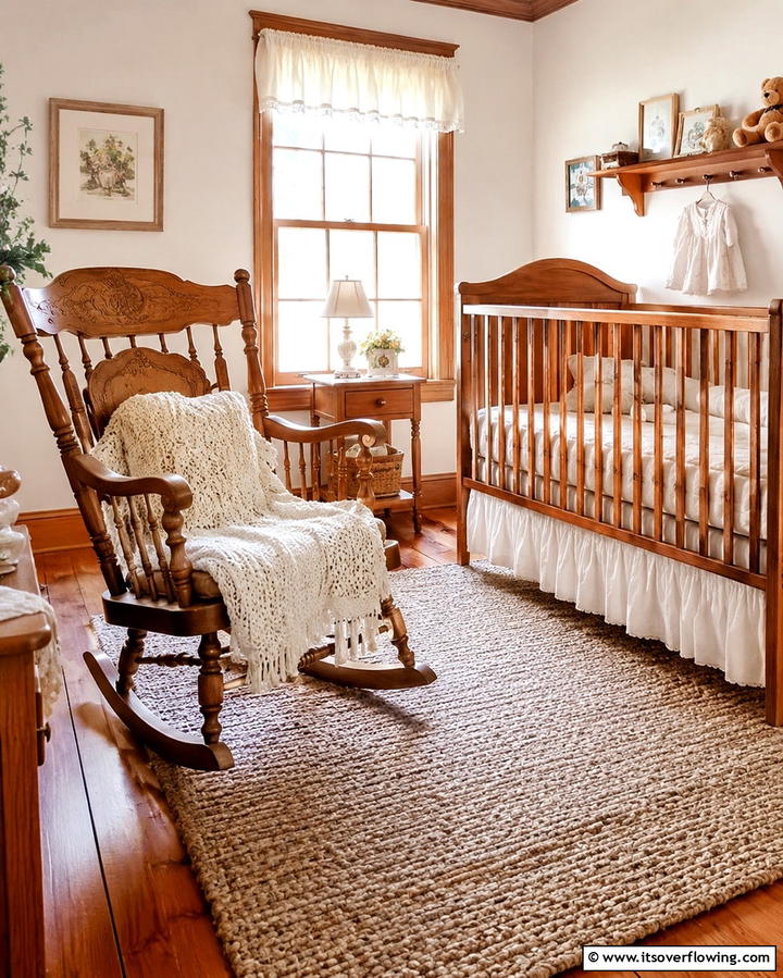 Forest Themed Mobile - 25 Rustic Nursery Ideas for a Cozy Baby Room