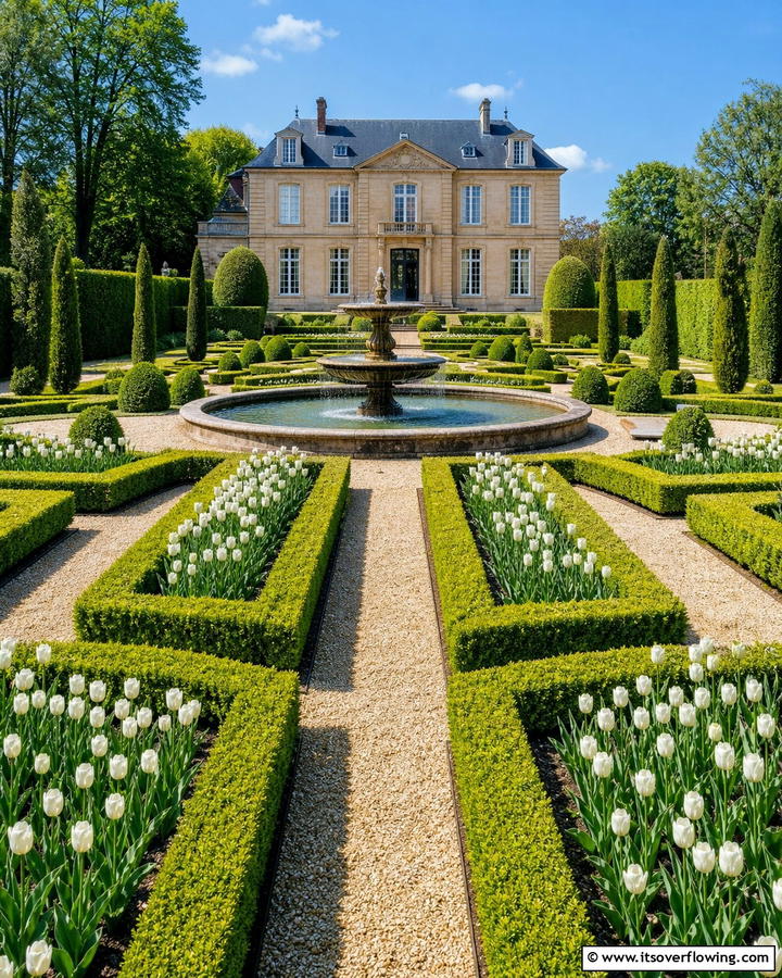 Formal Garden - 21 Beautiful Garden Ideas to Transform Your Outdoor Space