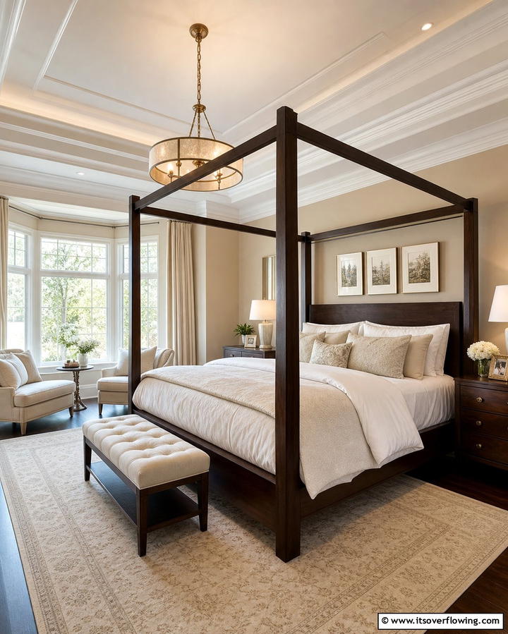 Four Poster Beds - 25 Glam Bedroom Ideas for a Luxurious Retreat