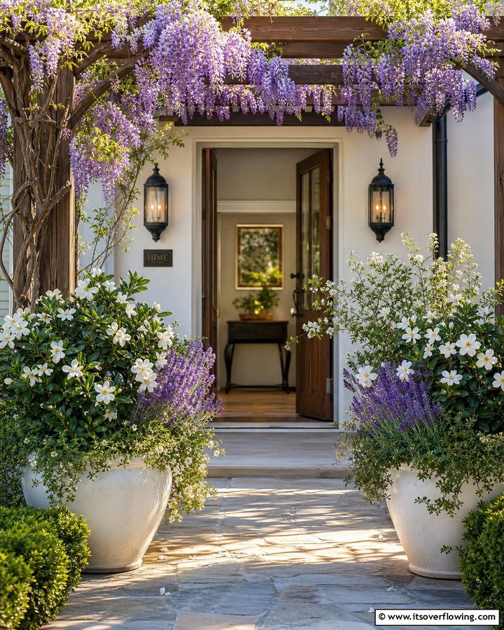 Fragrant Entrance Ambiance - 21 Front Door Plants for a Welcoming and Lush Entryway