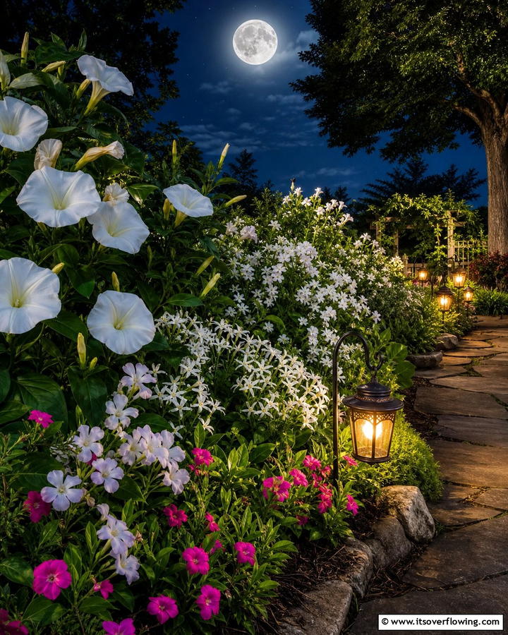 Fragrant Night Blooming Garden - 21 Flower Bed Ideas to Beautify Your Garden or Yard