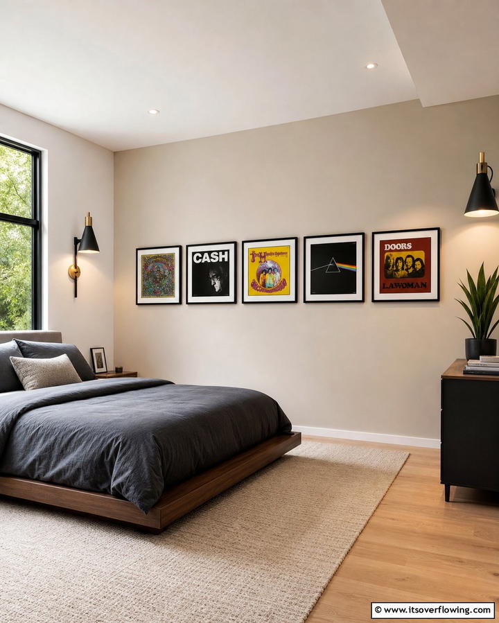 Framed Album Covers - 25 Taylor Swift Themed Bedroom Decor Ideas for Fans